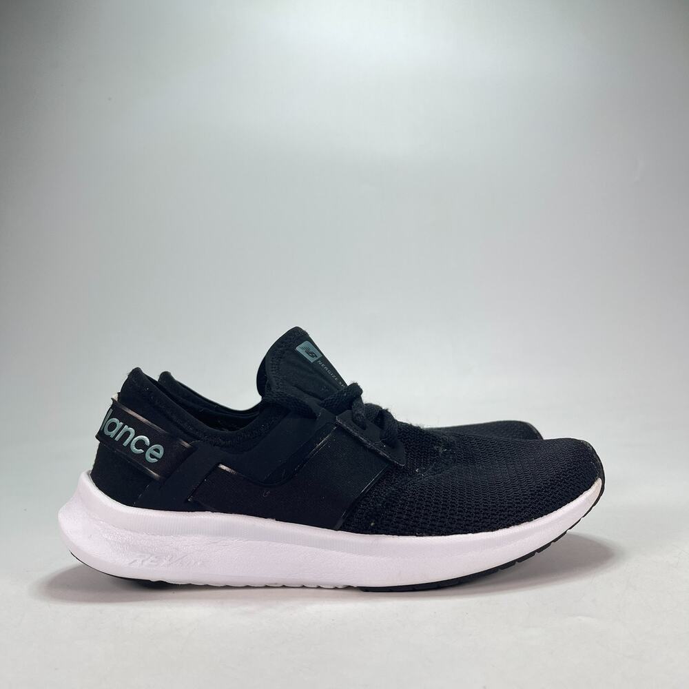 New Balance Nergize Sport Black White Comfort Running Shoes WNRGSSB1 Womens Sz 7